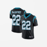 Men's Carolina Panthers Christian McCaffrey Limited Player Jersey Black