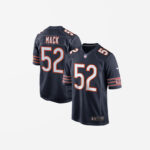 Men's Chicago Bears Khalil Mack Game Jersey Navy Blue