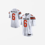 Men's Cleveland Browns Baker Mayfield Game Jersey White
