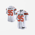 Men's Cleveland Browns Myles Garrett Game Jersey White