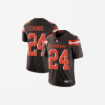 Men's Cleveland Browns Nick Chubb Limited Player Jersey Brown
