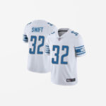 Men's Detroit Lions D'Andre Swift Game Vapor Jersey White