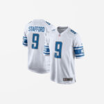 Men's Detroit Lions Matthew Stafford Game Jersey White