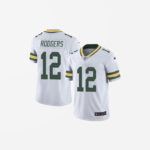 Men's Green Bay Packers Aaron Rodgers Limited Player Jersey White