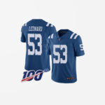 Men's Indianapolis Colts Darius Leonard Game Vapor Jersey Blue
