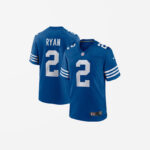 Men's Indianapolis Colts Matt Ryan Alternate Game Jersey Royal Blue