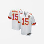 Men's Kansas City Chiefs Patrick Mahomes II Game Jersey White