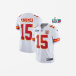 Men's Kansas City Chiefs Patrick Mahomes Super Bowl 57 Game Vapor Jersey White
