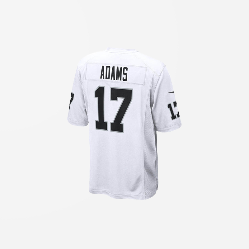 Men's Las Vegas Raiders Davante Adams Game Jersey White 2