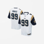 Men's Los Angeles Rams #99 Aaron Donald Game Jersey White
