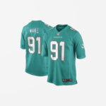 Men's Miami Dolphins Cameron Wake Game Jersey Aqua Green