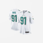Men's Miami Dolphins Cameron Wake Game Jersey White