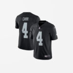 Men's Oakland Raiders Derek Carr Limited Player Jersey Black