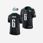 Men's Philadelphia Eagles Devonta Smith Super Bowl 57 Game Vapor Jersey Black