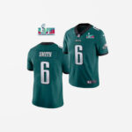 Men's Philadelphia Eagles Devonta Smith Super Bowl 57 Game Vapor Jersey Green