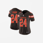 Women's Cleveland Browns Nick Chubb Game Vapor Jersey Brown