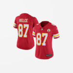 Women's Kansas City Chiefs Travis Kelce Limited Player Jersey Red