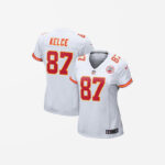 Women's Kansas City Chiefs Travis Kelce Player Game Jersey White