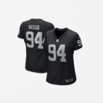 Women's Las Vegas Raiders Carl Nassib Player Game Jersey Black