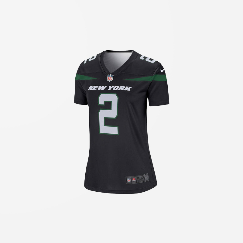 Women's New York Jets Zach Wilson Legend Jersey Black 1