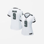 Women's Philadelphia Eagles Nick Foles Game Jersey White