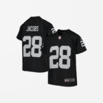 Youth Las Vegas Raiders Josh Jacobs Game Jersey Black