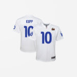 Youth Los Angeles Rams Cooper Kupp Super Bowl LVI Game Patch Jersey White