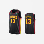 Men's Atlanta Hawks Bogdan Bogdanovic Statement Edition Jersey - Black