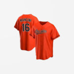 Mens Baltimore Orioles Trey Mancini Cool Base Replica Jersey Orange
