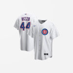 Mens Chicago Cubs Anthony Rizzo Cool Base Replica Jersey White