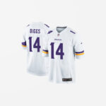 Men's Minnesota Vikings Stefon Diggs Game Jersey White