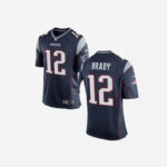 Men's New England Patriots Tom Brady Game Jersey Navy Blue
