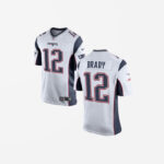 Men's New England Patriots Tom Brady Game Jersey White