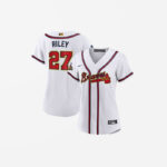 Women's Atlanta Braves Austin Riley 2021 World Series Champions Replica Jersey - White