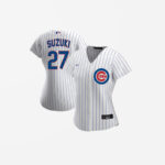 Women's Chicago Cubs Seiya Suzuki Cool Base Replica Home Jersey - White