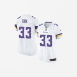 Women's Minnesota Vikings Dalvin Cook Game Vapor Jersey White