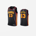 Youth Atlanta Hawks Bogdan Bogdanovic Statement Edition Jersey - Black