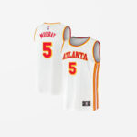 Youth Atlanta Hawks Dejounte Murray Association Jersey - White
