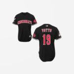 Youth Cincinnati Reds Joey Votto Cool Base Replica Jersey Black