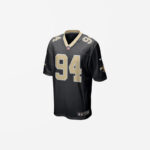 Men's New Orleans Saints Cameron Jordan Game Jersey Black 1