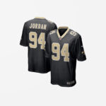 Men's New Orleans Saints Cameron Jordan Game Jersey Black