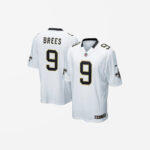 Men's New Orleans Saints Drew Brees Game Jersey White