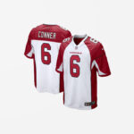 Men's Arizona Cardinals James Conner Game Jersey - White