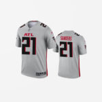 Youth Atlanta Falcons Deion Sanders Inverted Legend Jersey - Silver/Black