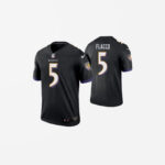 Men's Baltimore Ravens Joe Flacco Legend Jersey - Black