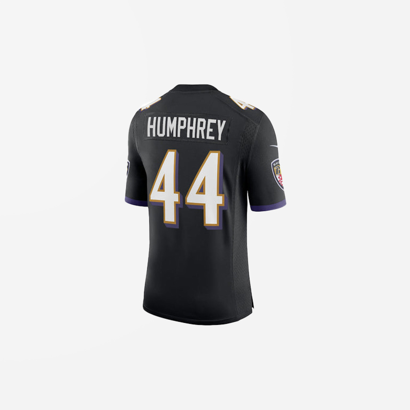 Men's Baltimore Ravens Marlon Humphrey Game Jersey - Black 1