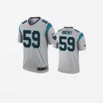 Men's Carolina Panthers Luke Keuchly Inverted Legend Jersey - Silver