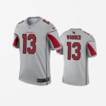 Youth Arizona Cardinals Kurt Warner Inverted Legend Jersey - Silver