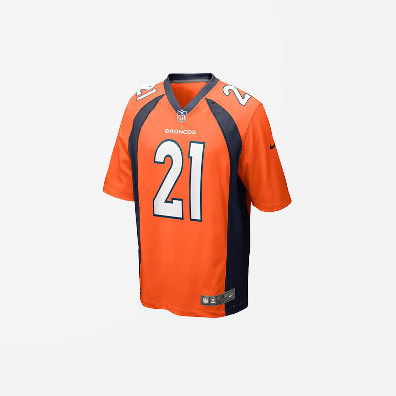 Men’s Ronald Darby Denver Broncos Game Jersey – Orange 2
