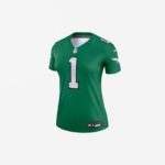 Women's Philadelphia Eagles Jalen Hurts Kelly Green Alternate Legend Player Jersey 2